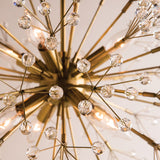 Hudson Valley Lighting Dunkirk Chandelier in Aged Brass – Large