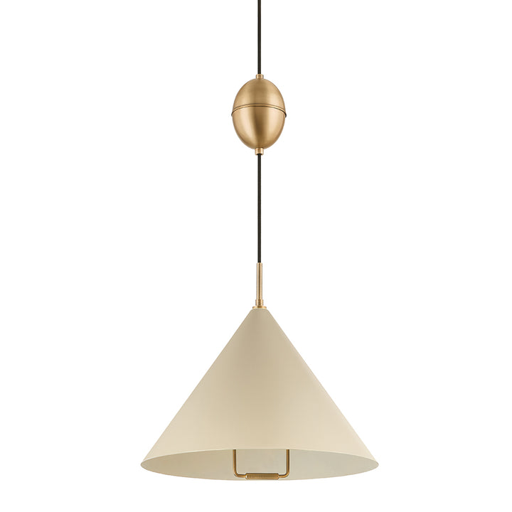 Hudson Valley Lighting Fontana Pendant Light – Patina Brass