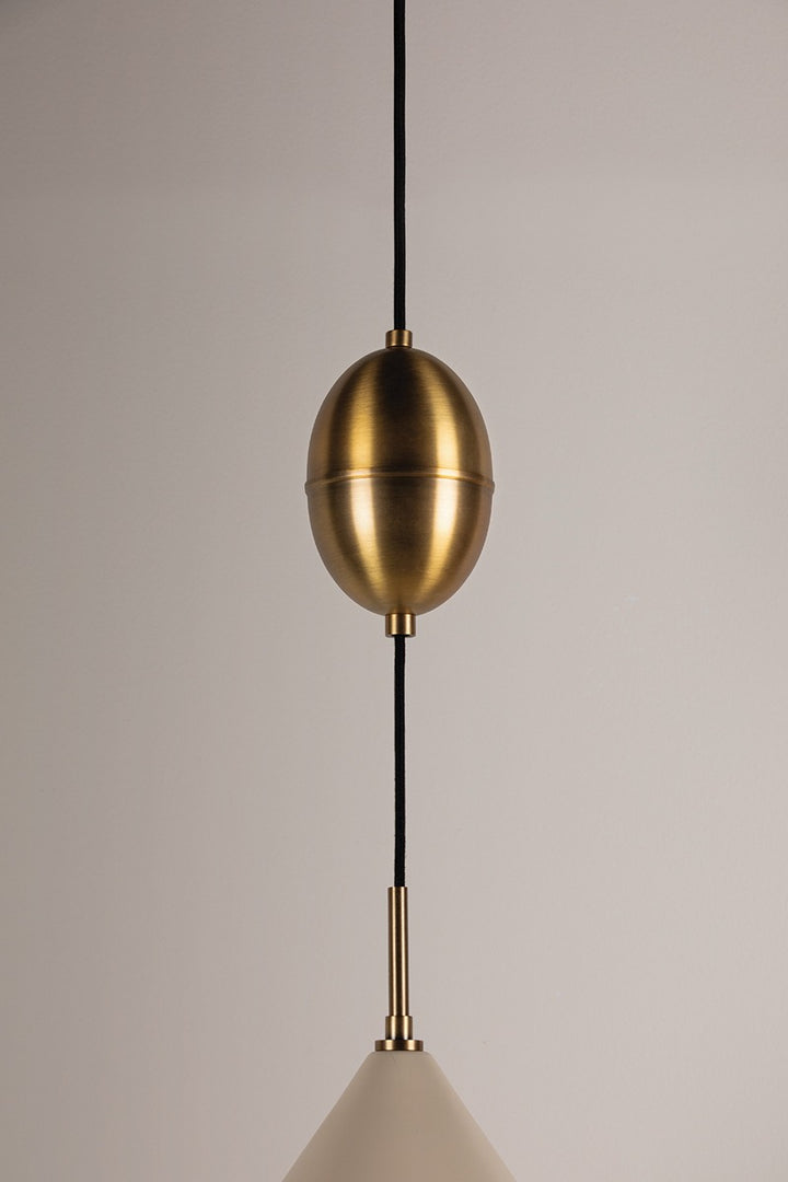 Hudson Valley Lighting Fontana Pendant Light – Patina Brass