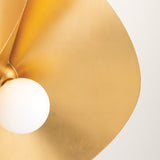 Hudson Valley Lighting Peony Pendant Light – Gold Leaf