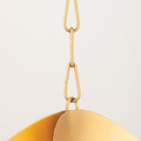 Hudson Valley Lighting Peony Pendant Light – Gold Leaf