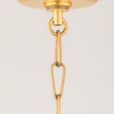 Hudson Valley Lighting Peony Pendant Light – Gold Leaf