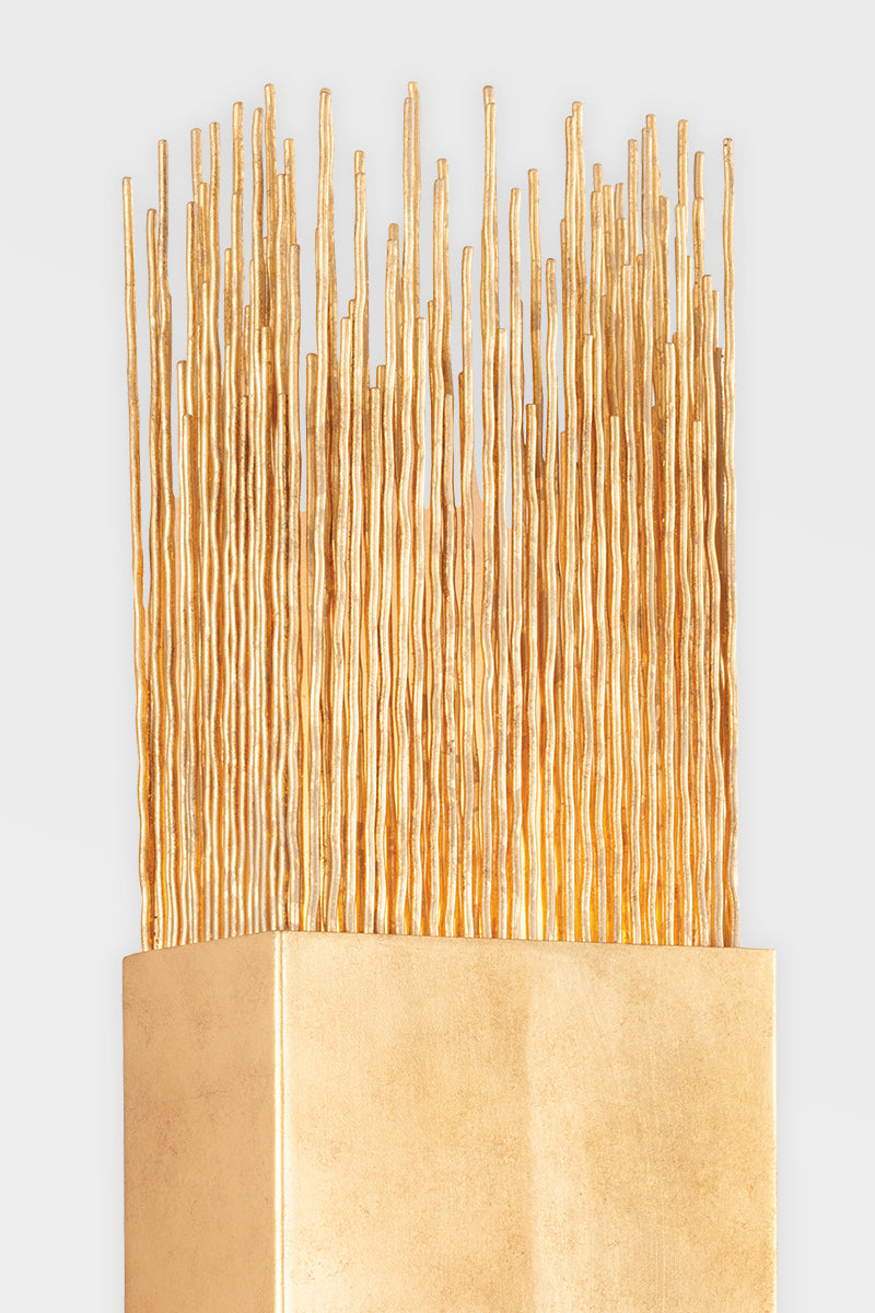 Hudson Valley Lighting Sabine Wall Sconce – Vintage Gold Leaf