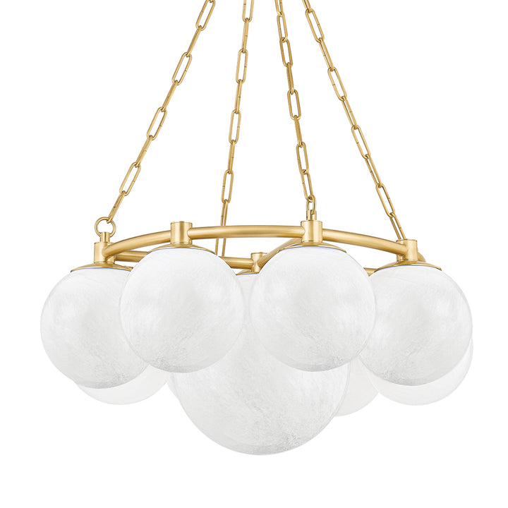 Hudson Valley Lighting Thornwood Chandelier – Aged Brass