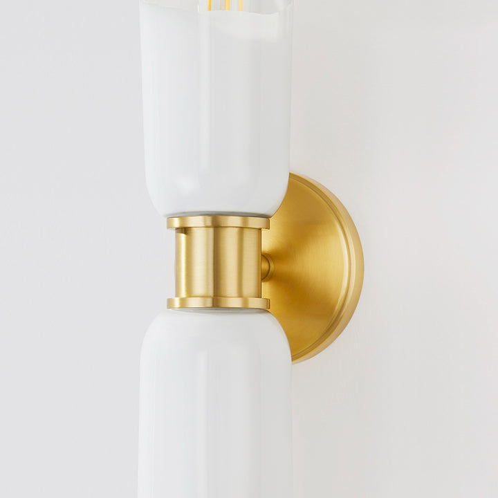 Hudson Valley Lighting Wasson Wall Light – Aged Brass