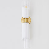 Hudson Valley Lighting Wasson Wall Light – Aged Brass