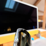 Liang & Eimil Fyre Glass Vase – Grey – Second