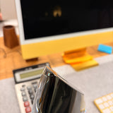 Liang & Eimil Fyre Glass Vase – Grey – Second