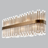 Livingsley Ives Long Chandelier – Antique Brass