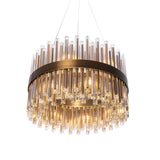 RV Astley Colmar Pendant Light – Antique Brass – 60cm