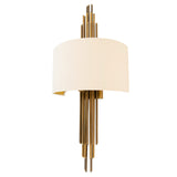 RV Astley Evadne Wall Lamp – Antique Brass
