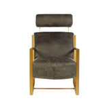 Jamison Lounge Chair – Ebony Leather