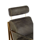 Jamison Lounge Chair – Ebony Leather