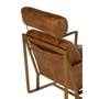 Jamison Lounge Chair – Light Brown Leather