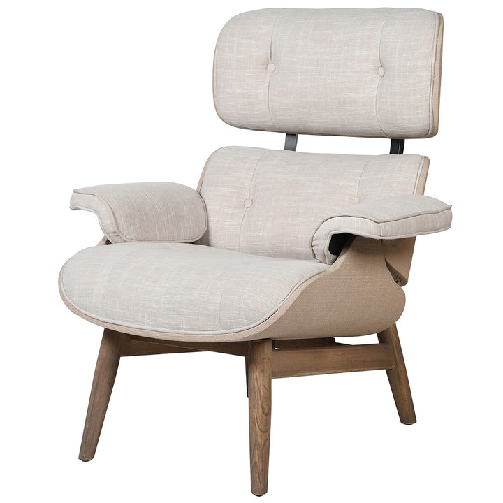 Jamison Lounge Chair with Footstool