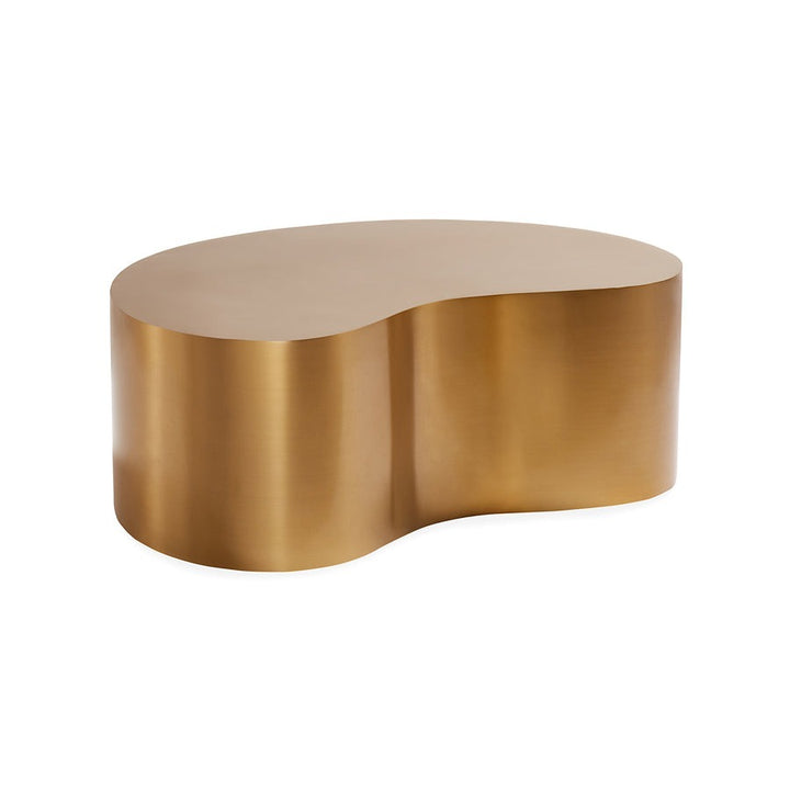 Jonathan Adler Brass Kidney Coffee Table – Large