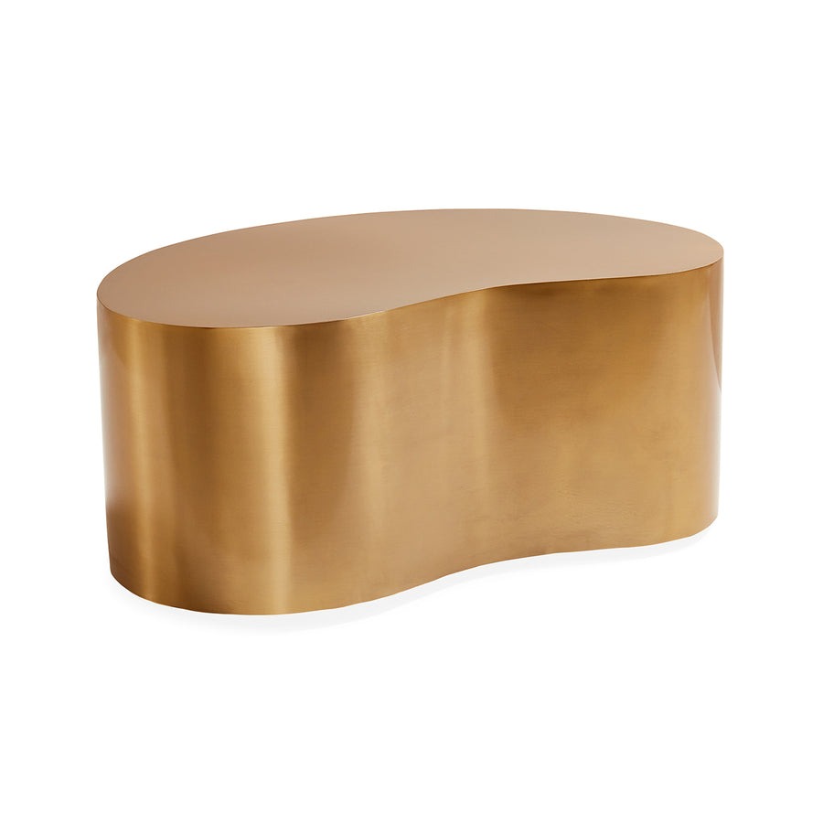 Jonathan Adler Brass Kidney Coffee Table – Small