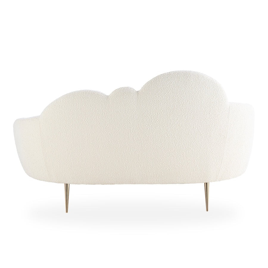 Jonathan Adler Ether Cloud Settee – Olympus Oatmeal Boucle