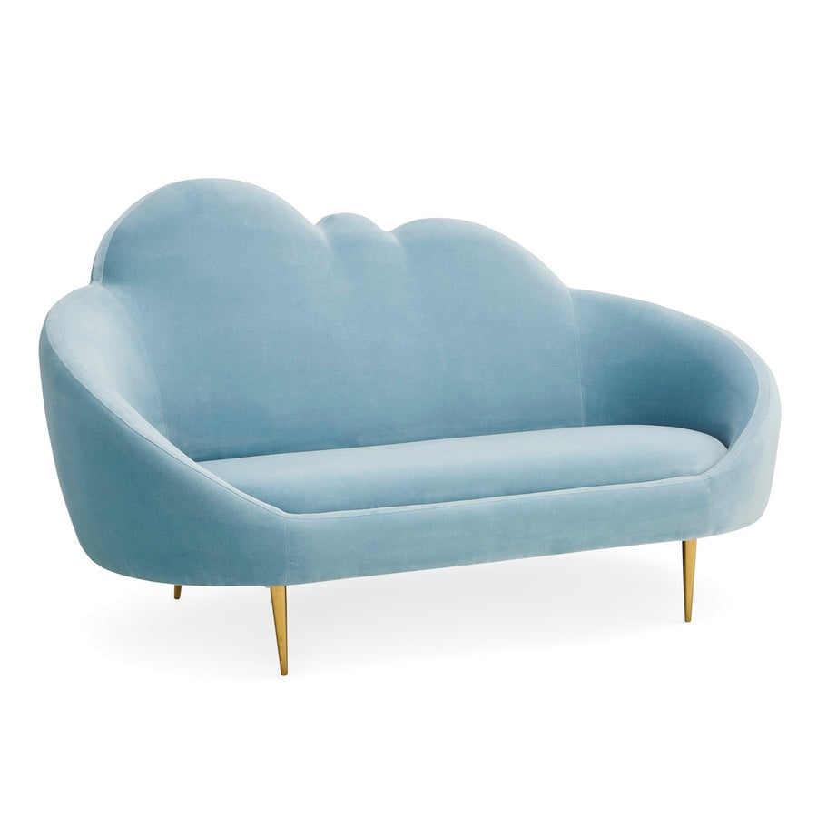 Jonathan Adler Ether Cloud Settee – Rialto Sky Blue