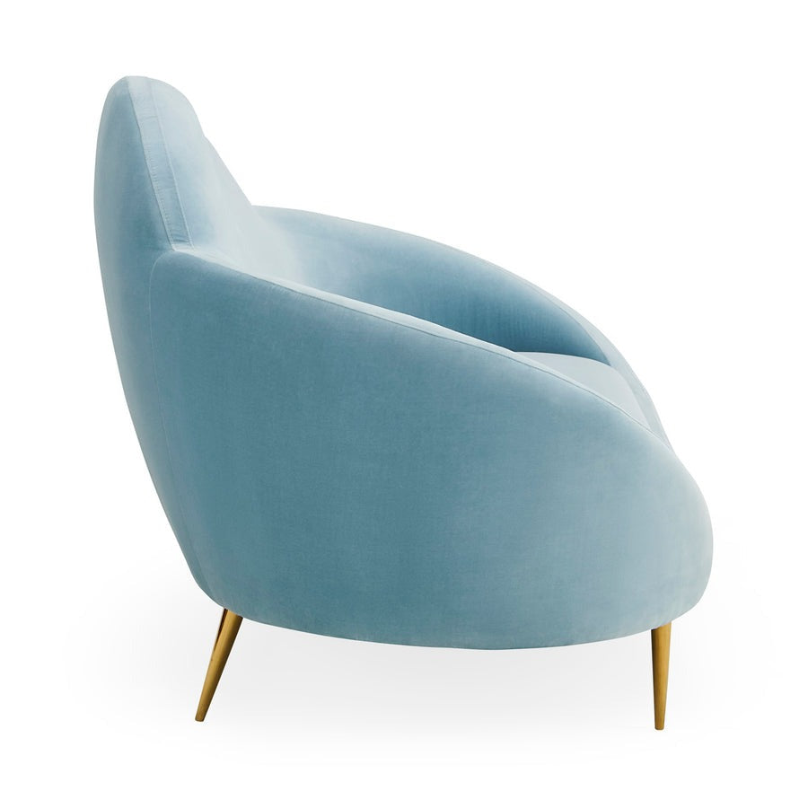 Jonathan Adler Ether Cloud Settee – Rialto Sky Blue