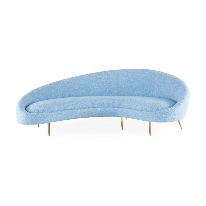 Jonathan Adler Ether Curved Sofa – Cirrus Sky