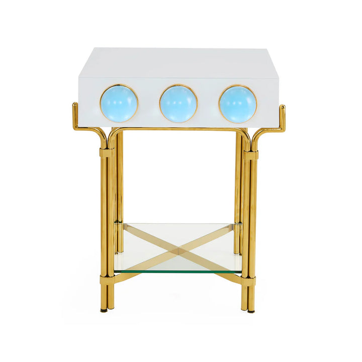 Jonathan Adler Globo Side Table – Blue