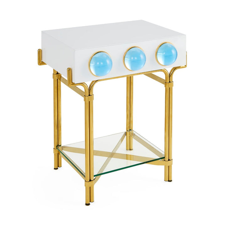 Jonathan Adler Globo Side Table – Blue