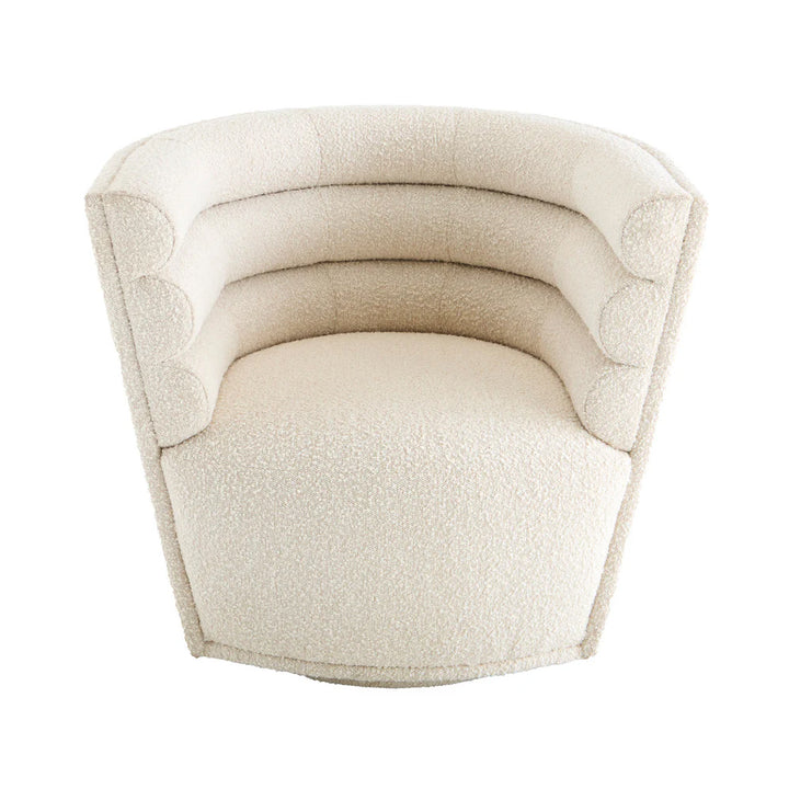 Jonathan Adler Maxime Swivel Club Chair – Olympus Oatmeal