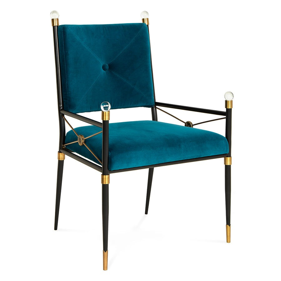 Jonathan Adler Rider Armchair – Rialto Peacock