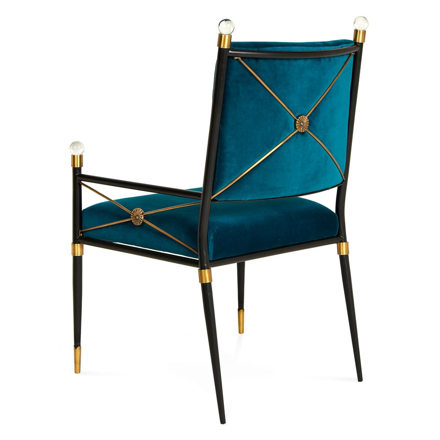 Jonathan Adler Rider Armchair – Rialto Peacock