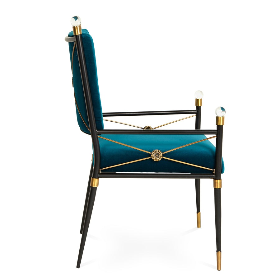 Jonathan Adler Rider Armchair – Rialto Peacock