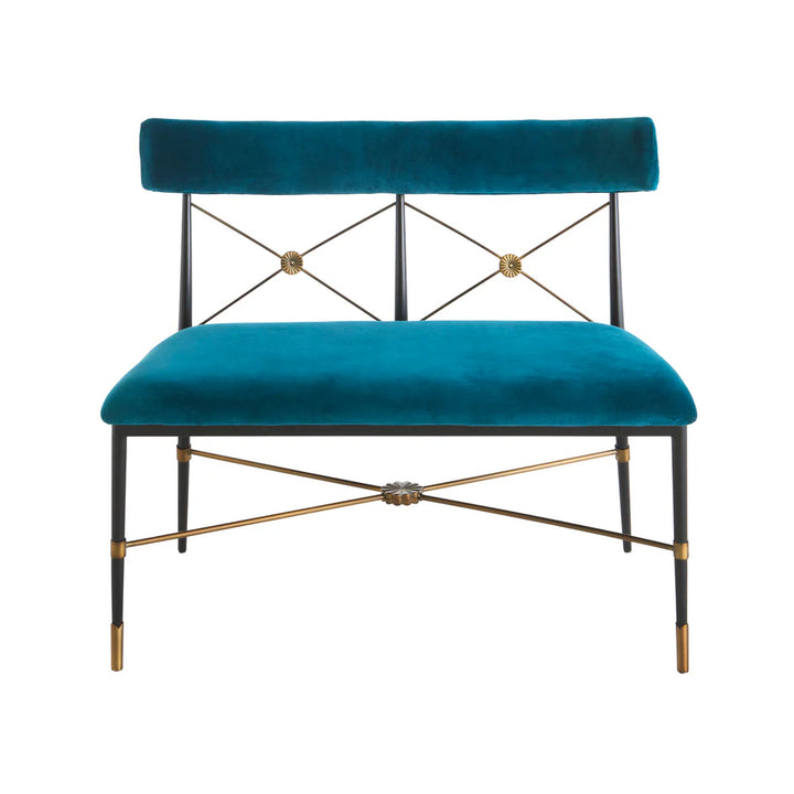 Jonathan Adler Rider Dining Bench – Rialto Peacock