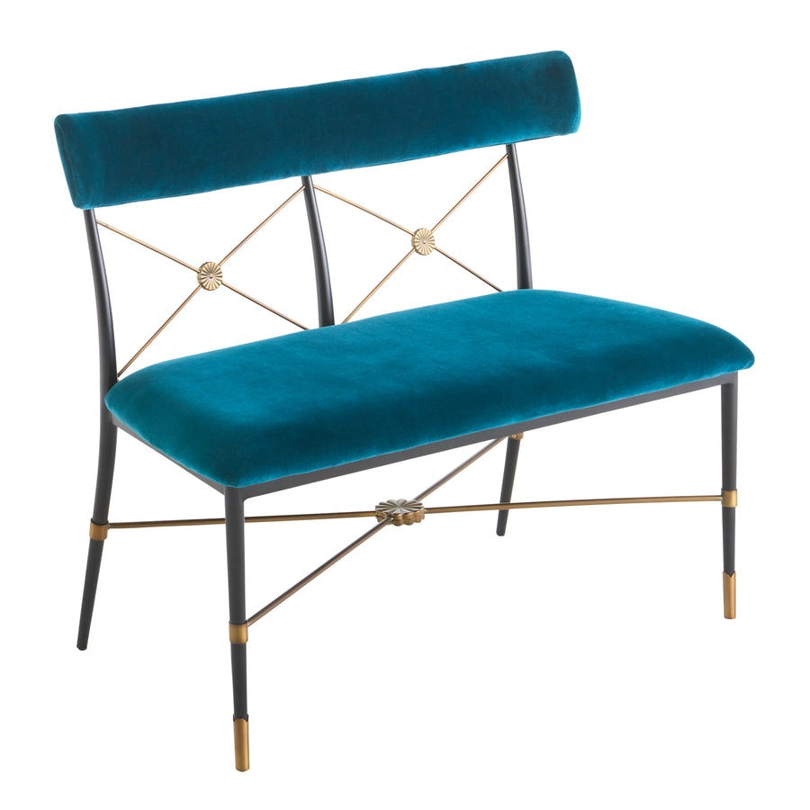 Jonathan Adler Rider Dining Bench – Rialto Peacock