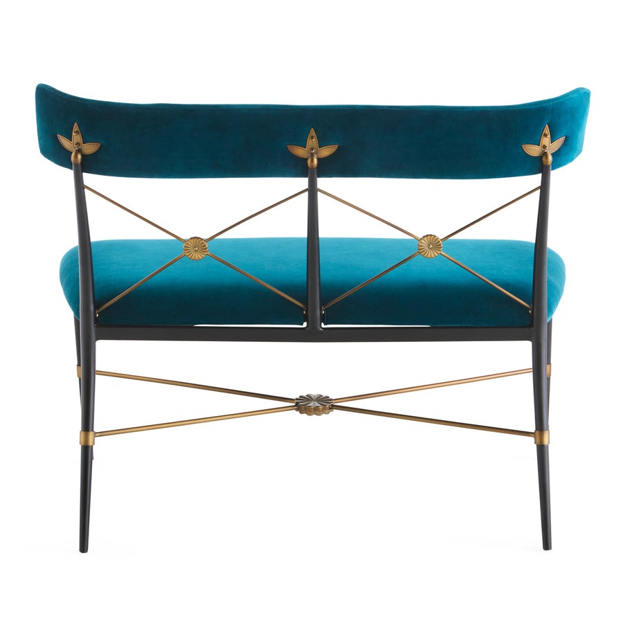 Jonathan Adler Rider Dining Bench – Rialto Peacock