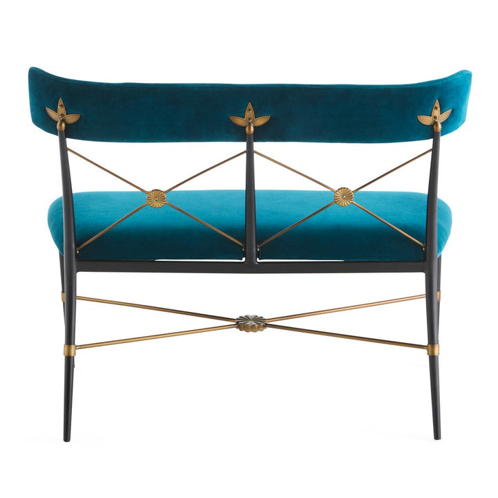 Jonathan Adler Rider Dining Bench – Rialto Peacock