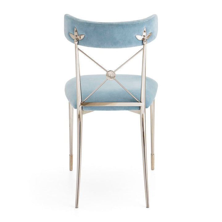 Jonathan Adler Rider Dining Chair – Rialto Sky Velvet