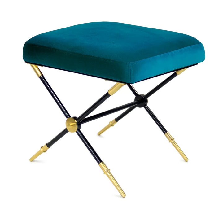 Jonathan Adler Rider X-Bench – Rialto Peacock