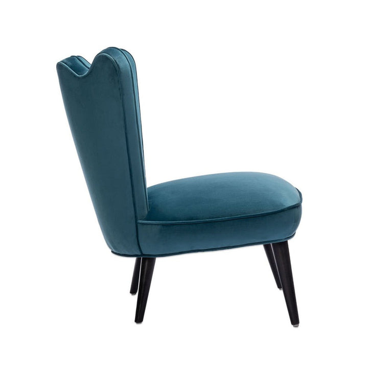 Jonathan Adler Ripple Slipper Chair – Firenze Teal