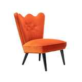Jonathan Adler Ripple Slipper Chair – Verona Tangerine