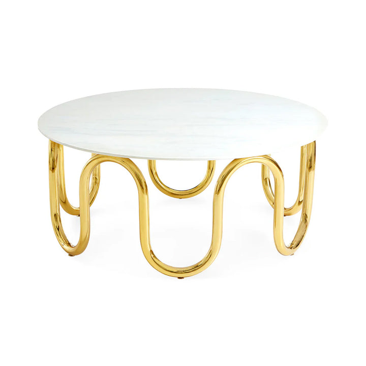 Jonathan Adler Scalinatella Round Cocktail Table