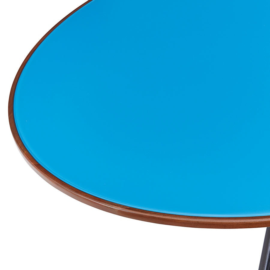 Jonathan Adler Trocadero Dining Table – Turquoise Glass