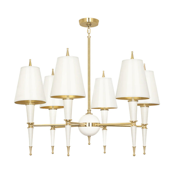 Jonathan Adler Versailles Chandelier – White