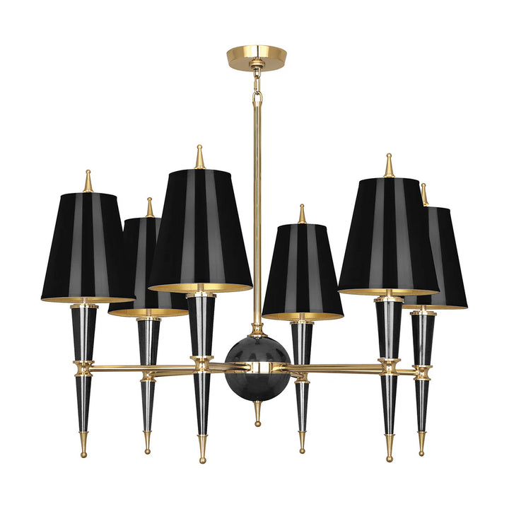 Jonathan Adler Versailles Chandelier – Black