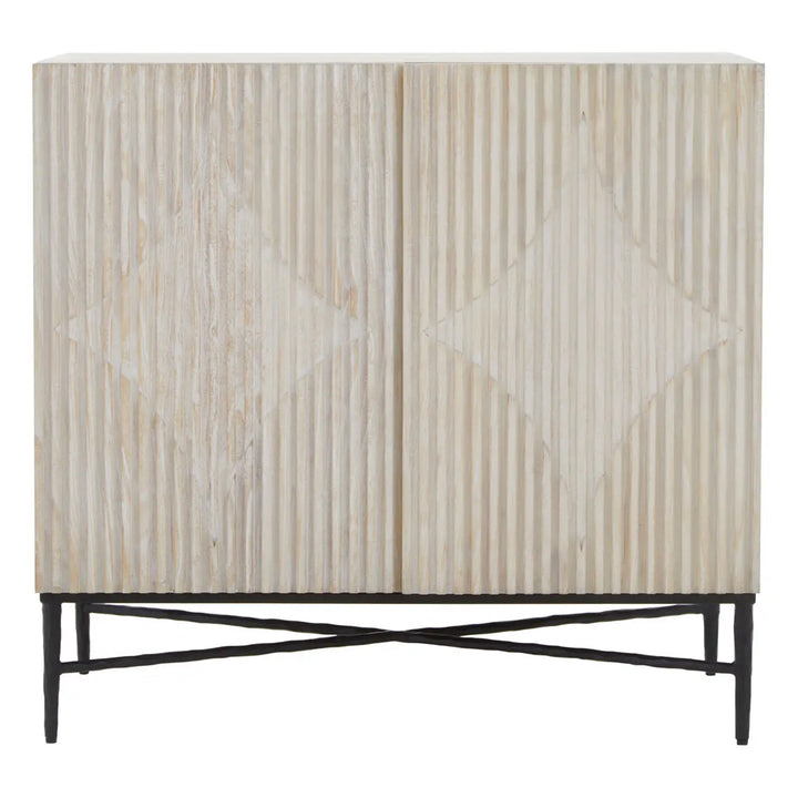 Juniper Sideboard – Grey and White Elm Wood