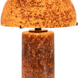 Kassiani Table Lamp – Salmon Volcanic Glass