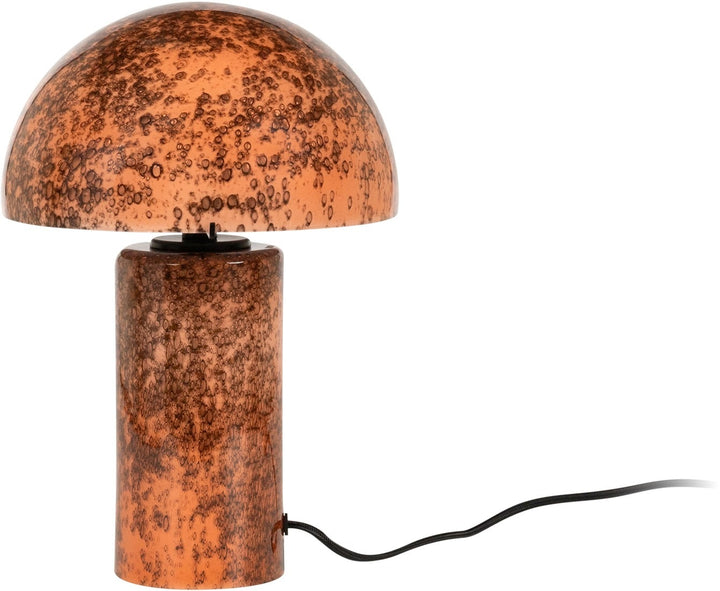 Kassiani Table Lamp – Salmon Volcanic Glass