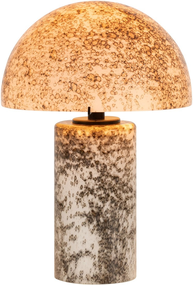 Kassiani Table Lamp – White Volcanic Glass