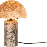Kassiani Table Lamp – White Volcanic Glass