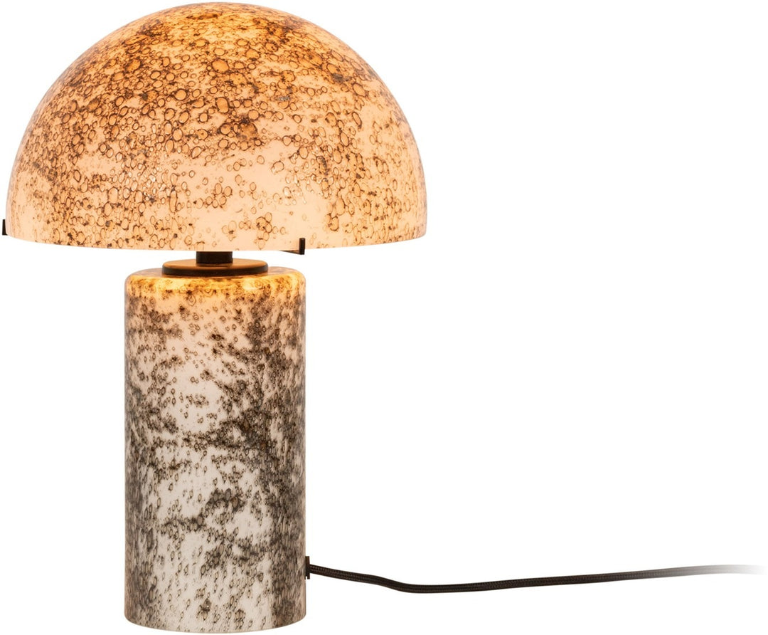 Kassiani Table Lamp – White Volcanic Glass