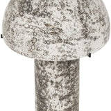 Kassiani Table Lamp – White Volcanic Glass